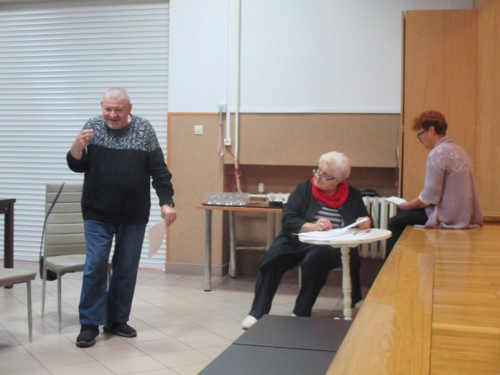 Warsztaty teatralne dla seniorów w Ulanie