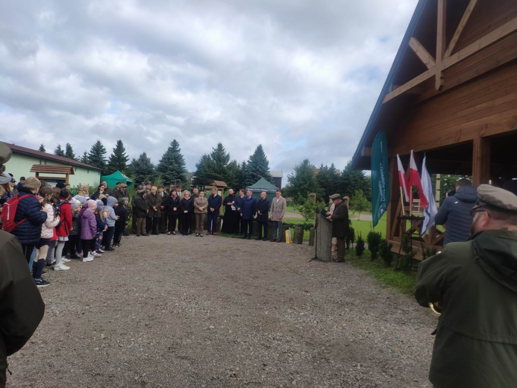 Otwarcie parku edukacyjnego w Nadleśnictwie Radzyń