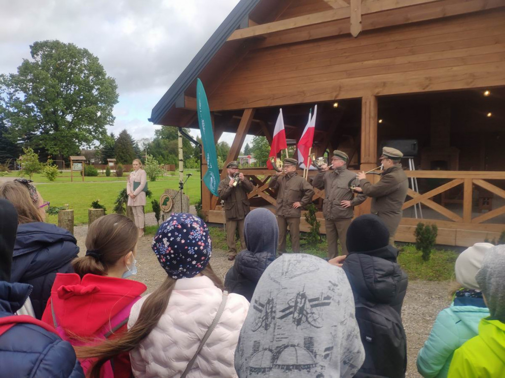 Otwarcie parku edukacyjnego w Nadleśnictwie Radzyń