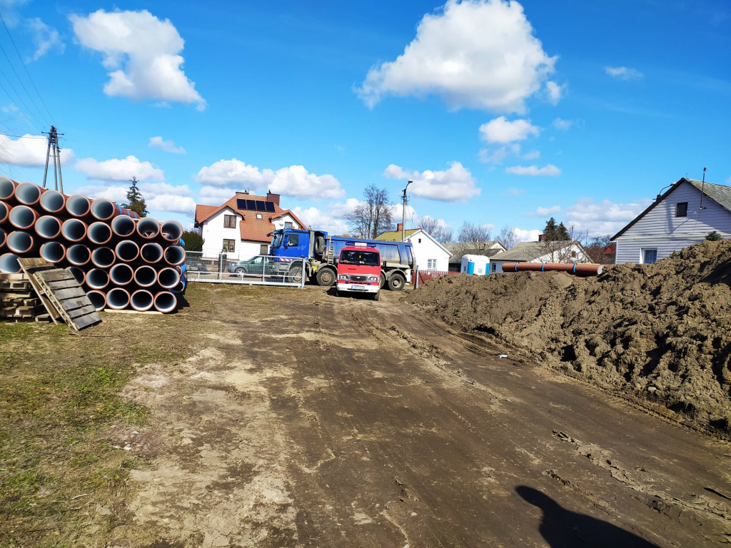 Przebudowa drogi w Brzozowicy Dużej