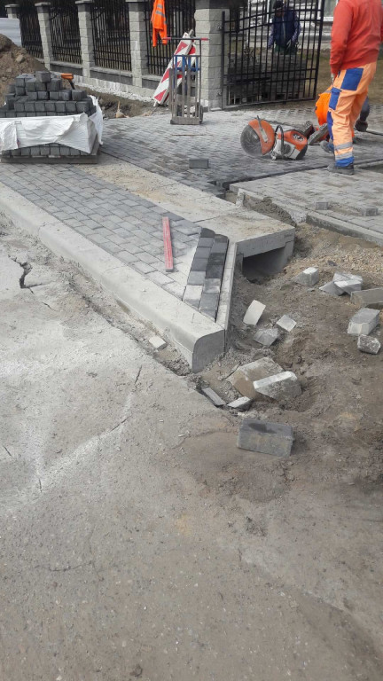 Przebudowa drogi w Brzozowicy Dużej