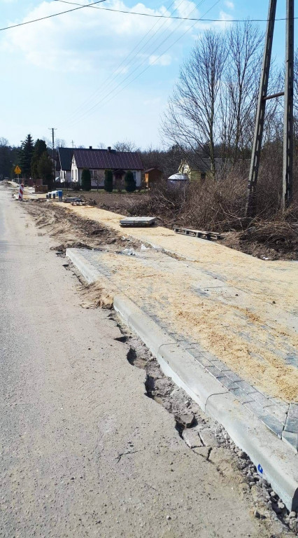 Przebudowa drogi w Brzozowicy Dużej