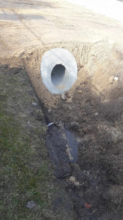 Przebudowa drogi w Brzozowicy Dużej