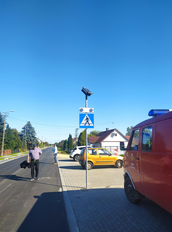 Przebudowa drogi w Brzozowicy Dużej