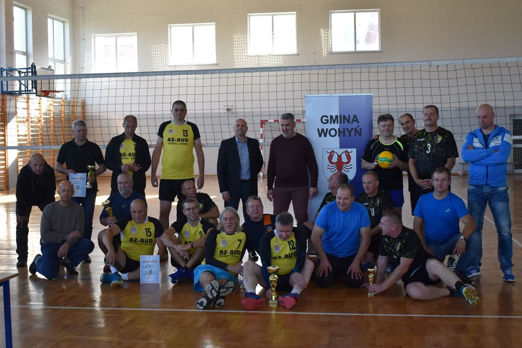 Turniej siatkarski dla oldbojów w Wohyniu