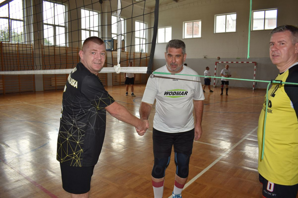 Turniej siatkarski dla oldbojów w Wohyniu