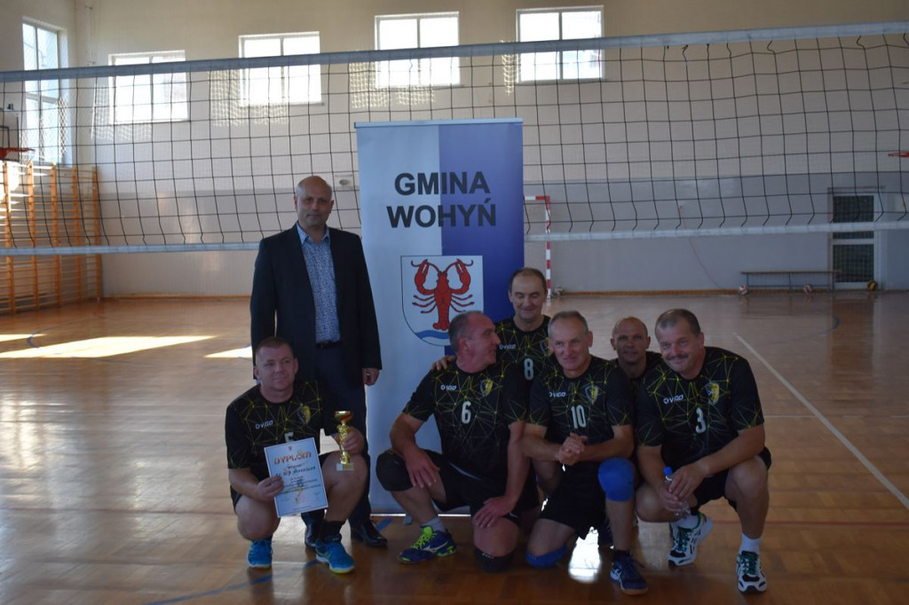 Turniej siatkarski dla oldbojów w Wohyniu