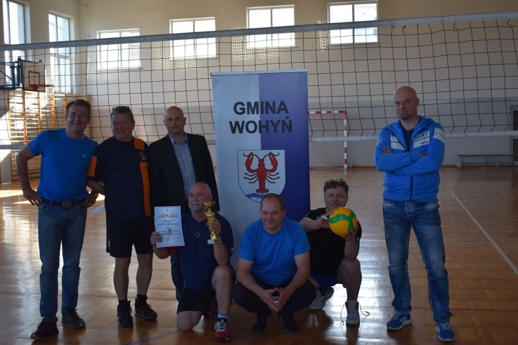 Turniej siatkarski dla oldbojów w Wohyniu