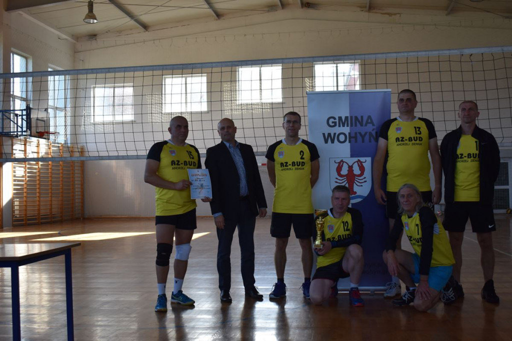 Turniej siatkarski dla oldbojów w Wohyniu