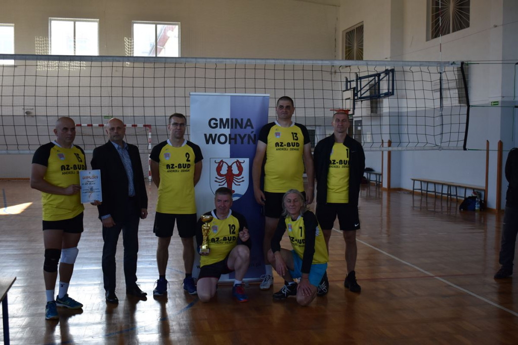 Turniej siatkarski dla oldbojów w Wohyniu
