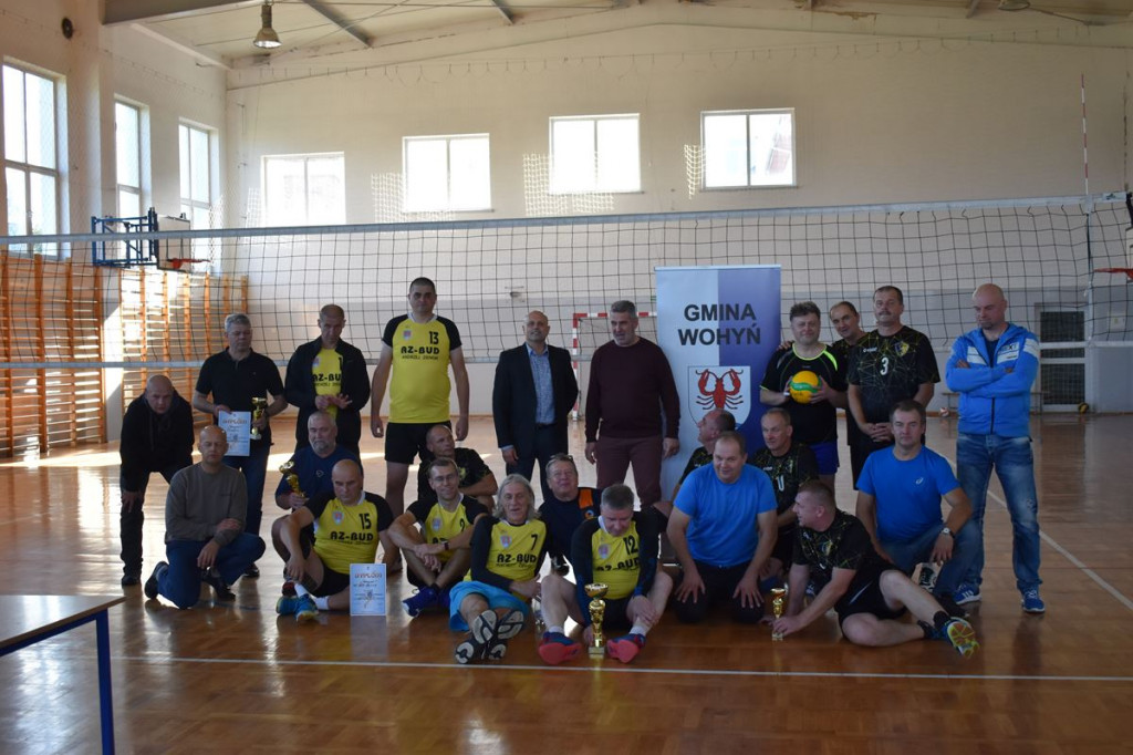 Turniej siatkarski dla oldbojów w Wohyniu