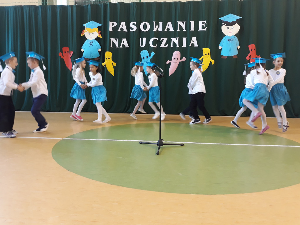 Pasowanie na ucznia SP w Domaszewnicy