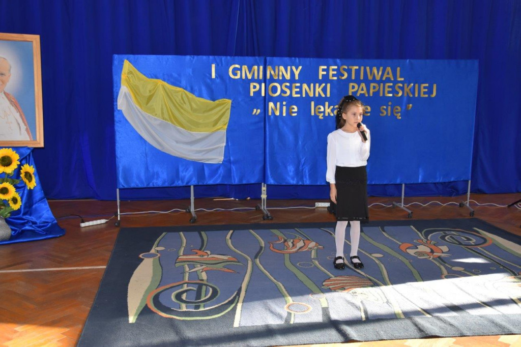 I Gminny Festiwal Piosenki Papieskiej w Białce