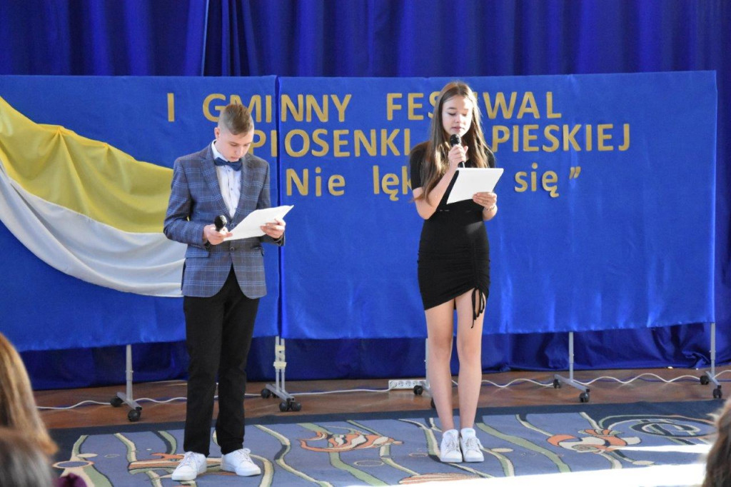 I Gminny Festiwal Piosenki Papieskiej w Białce