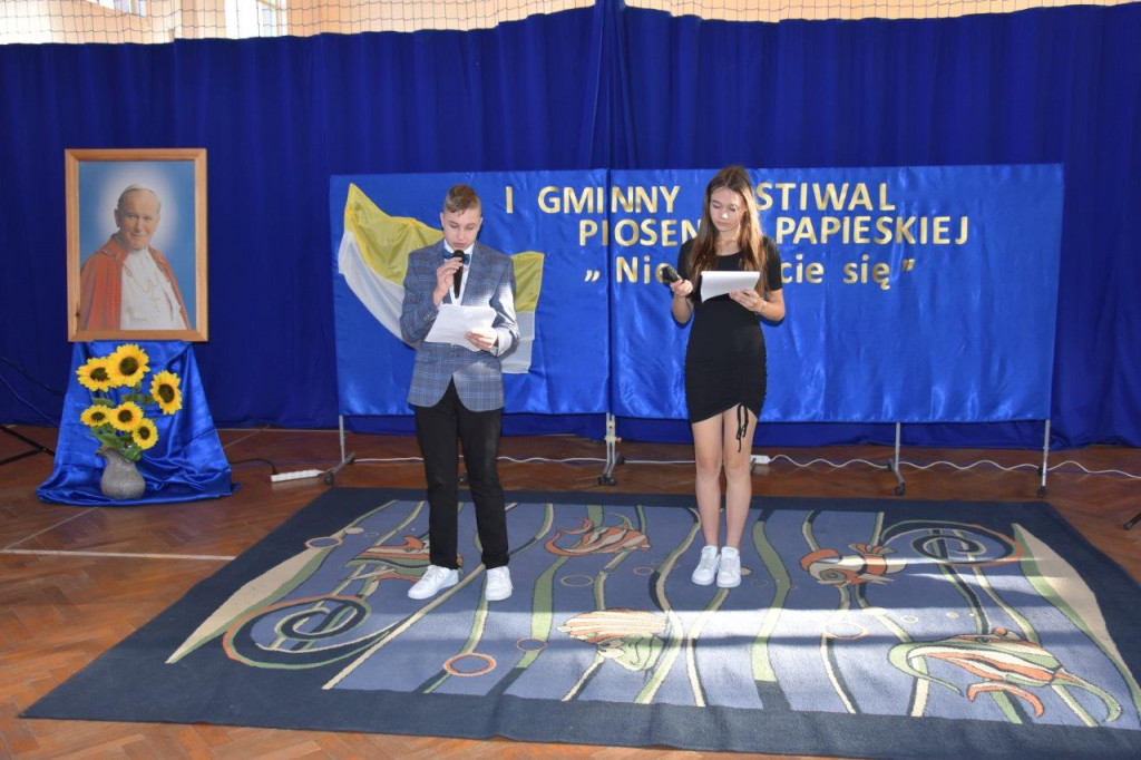 I Gminny Festiwal Piosenki Papieskiej w Białce