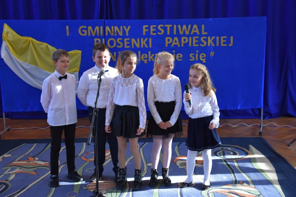 I Gminny Festiwal Piosenki Papieskiej w Białce