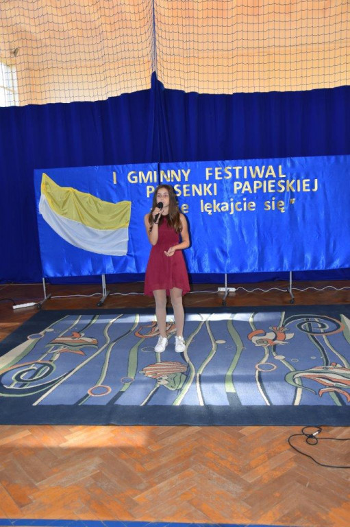 I Gminny Festiwal Piosenki Papieskiej w Białce