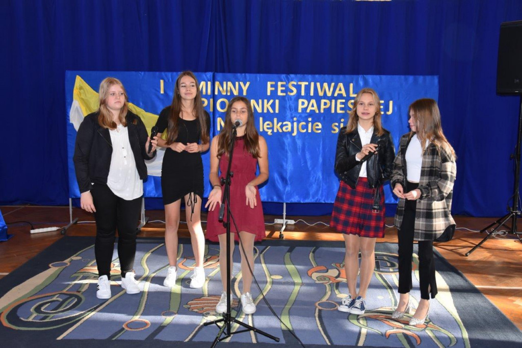 I Gminny Festiwal Piosenki Papieskiej w Białce