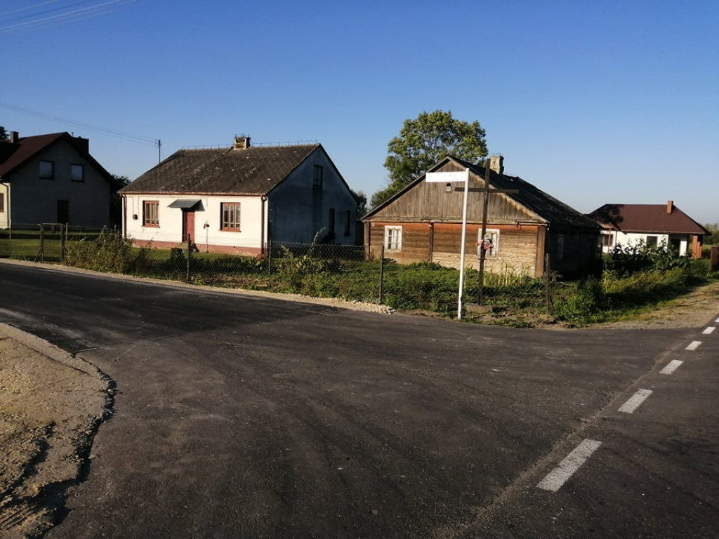 Zakończenie przebudowy drogi w Zbulitowie Małym