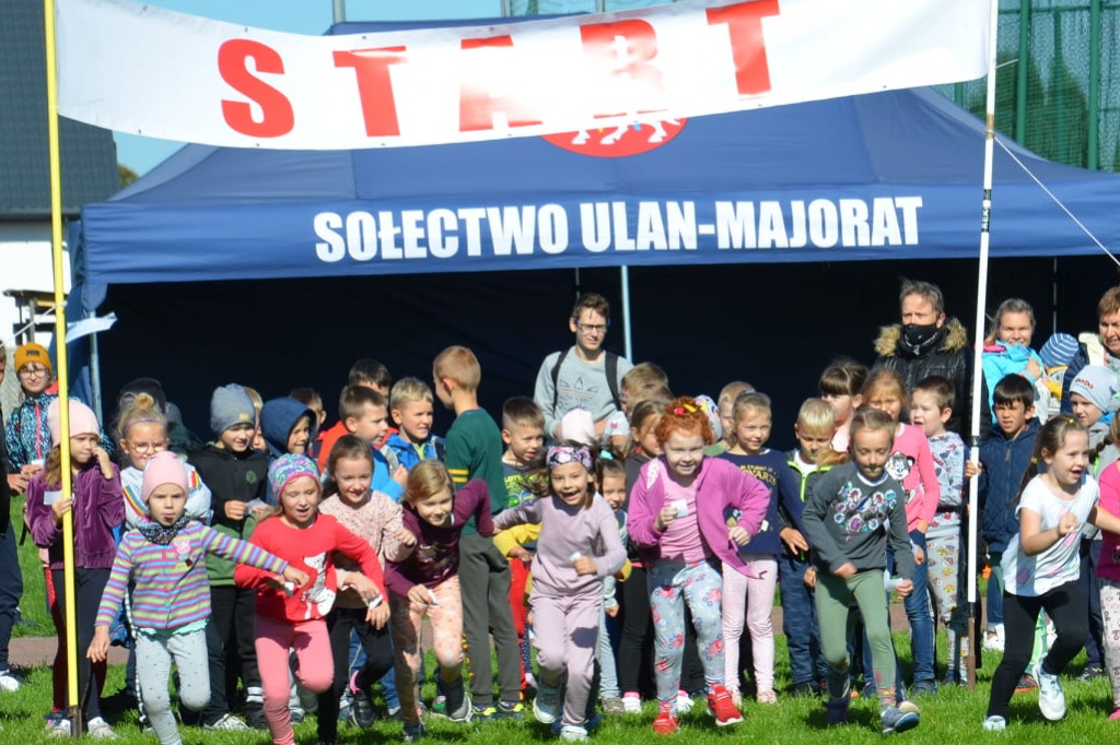 Gminne Jesienne Biegi Przełajowe w Ulanie