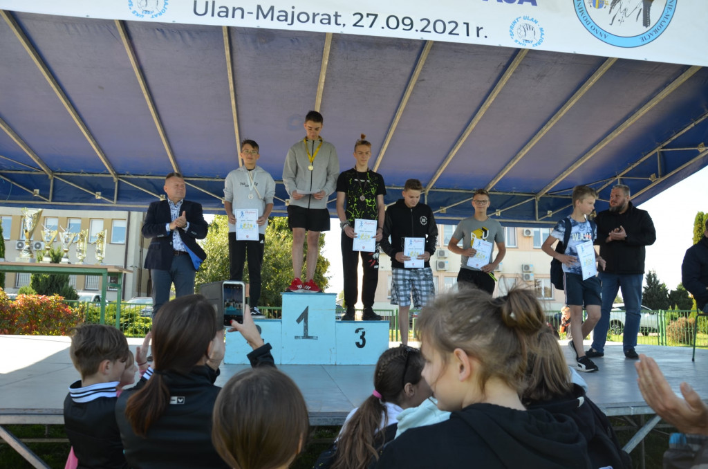 Gminne Jesienne Biegi Przełajowe w Ulanie