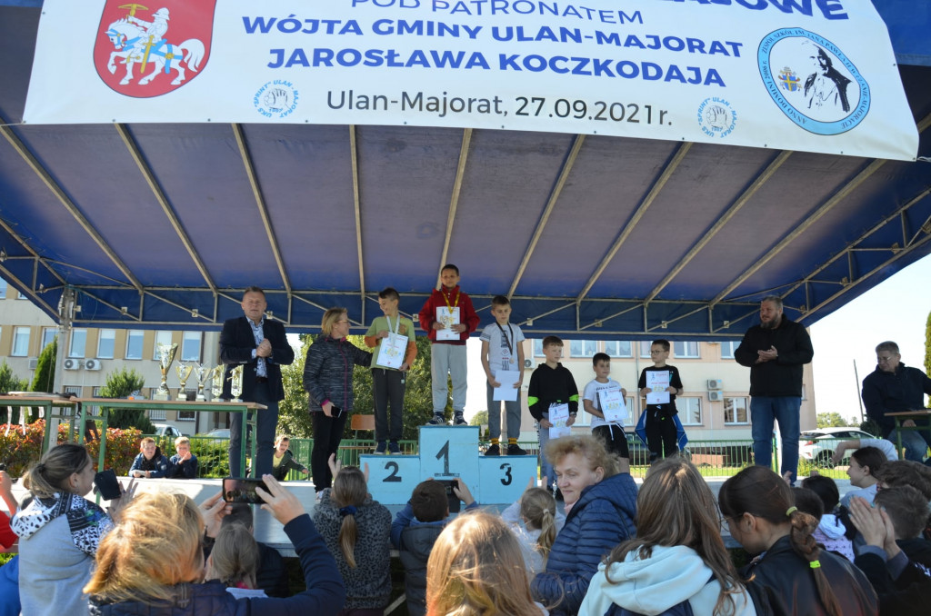 Gminne Jesienne Biegi Przełajowe w Ulanie