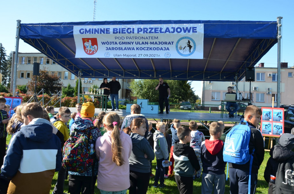 Gminne Jesienne Biegi Przełajowe w Ulanie