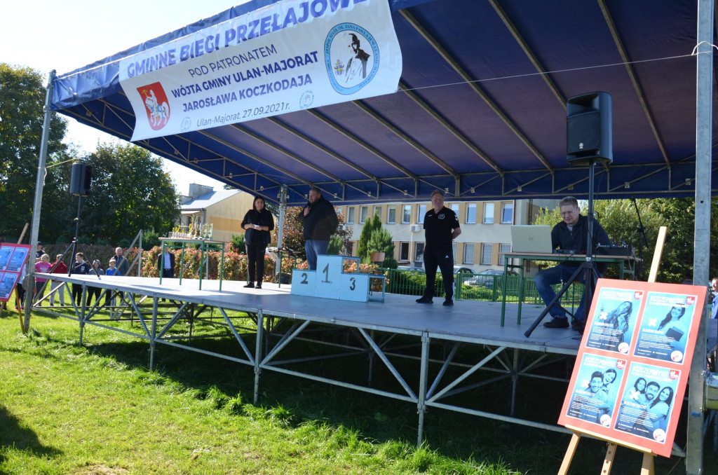 Gminne Jesienne Biegi Przełajowe w Ulanie