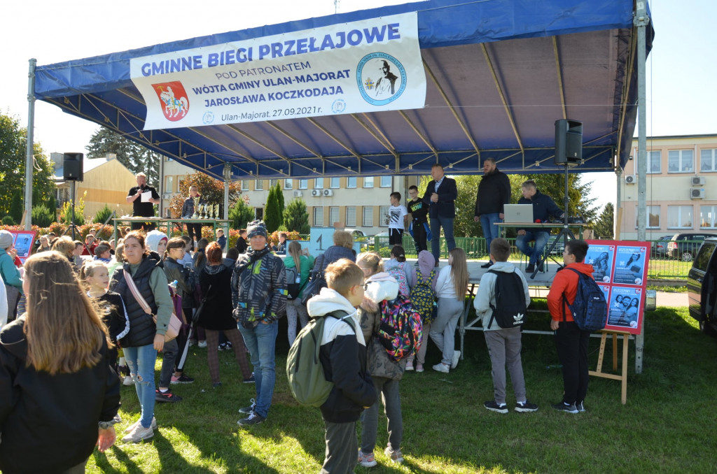Gminne Jesienne Biegi Przełajowe w Ulanie