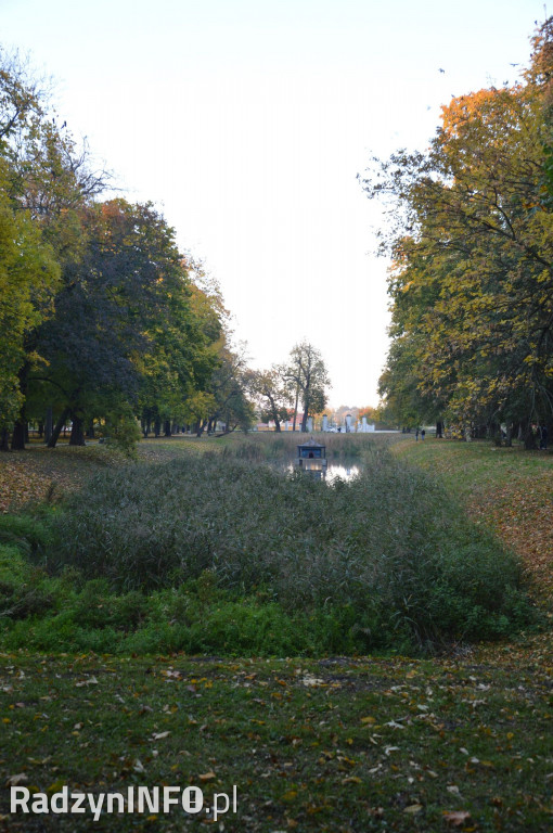 Radzyński park w październiku