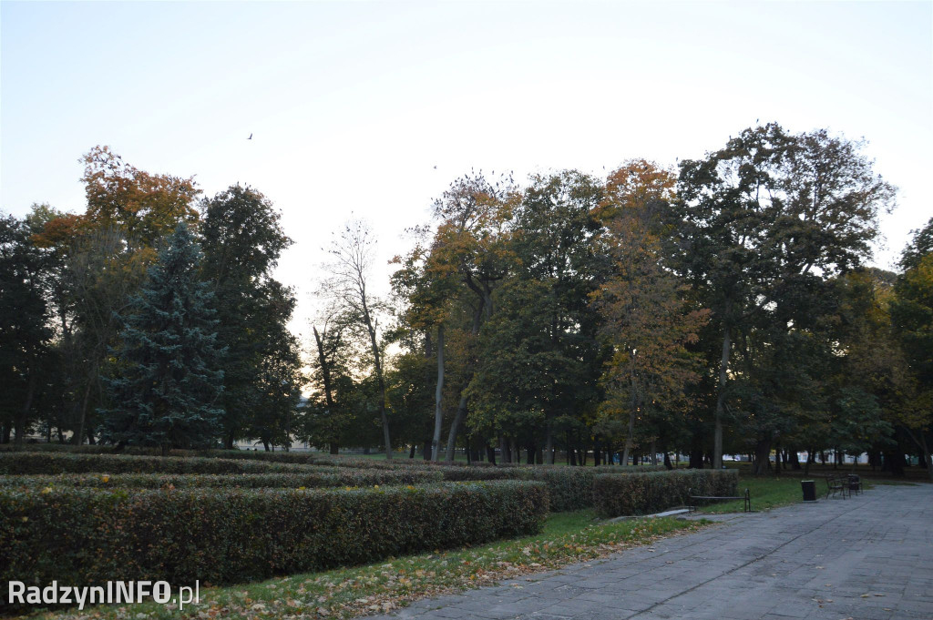 Radzyński park w październiku