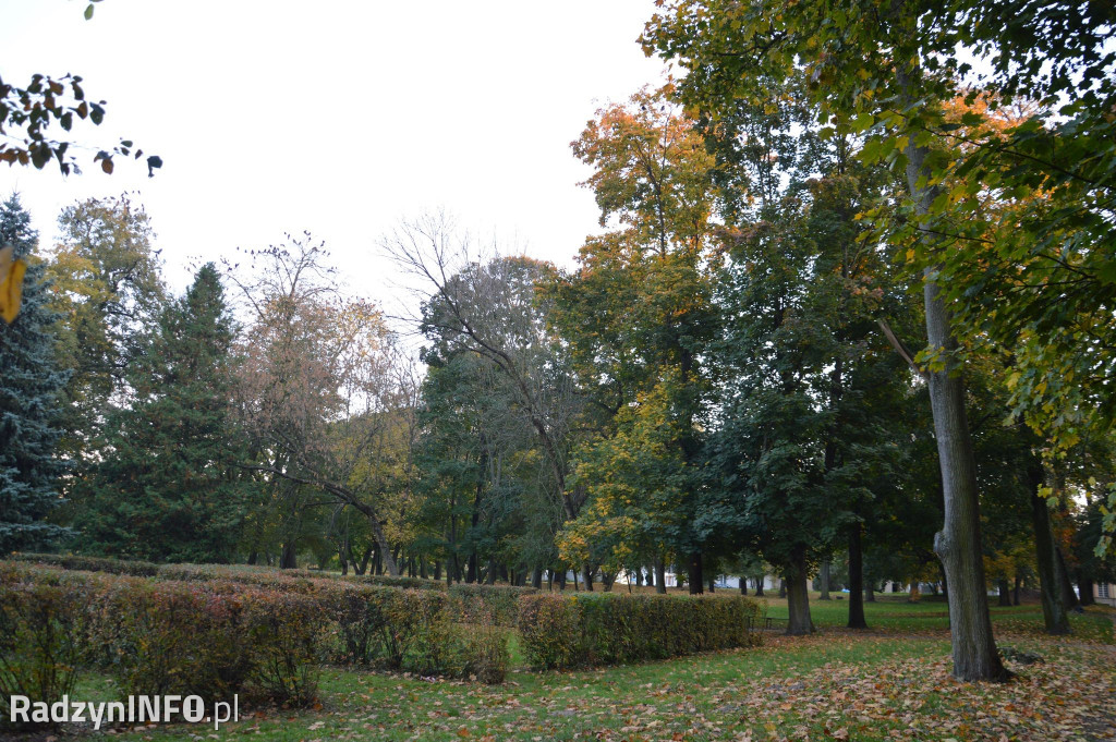 Radzyński park w październiku