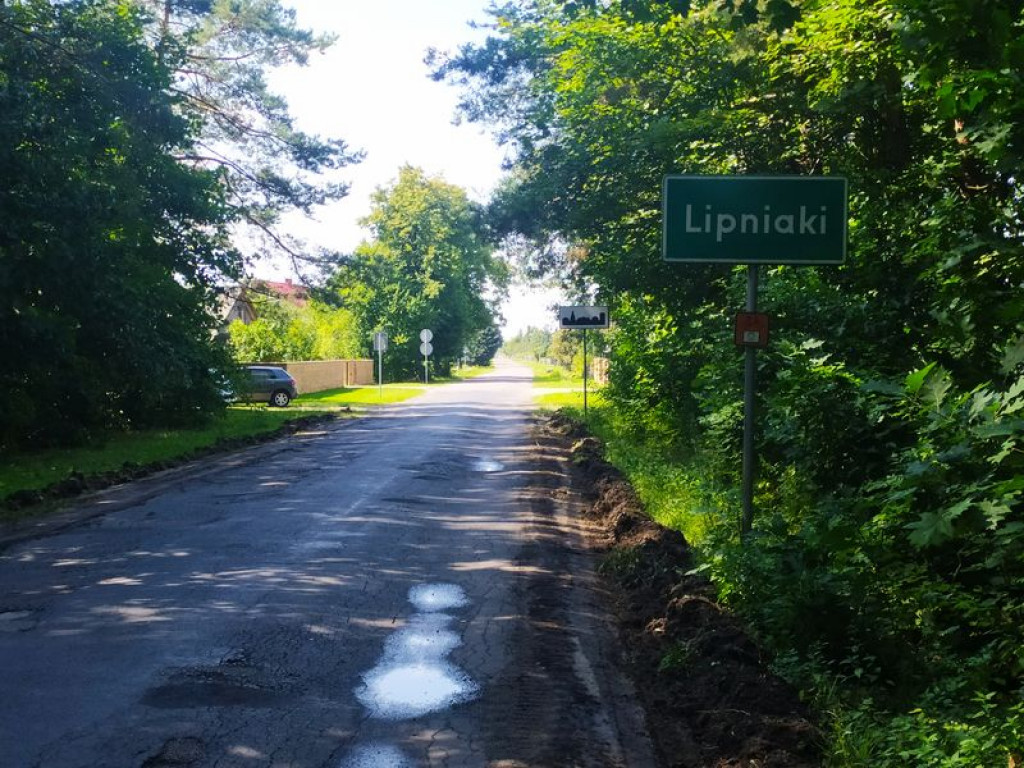 Remont drogi w Lipniakach zakończony