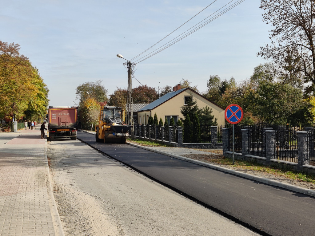 Remont ul. Wojska Polskiego w Komarówce Podlaskiej