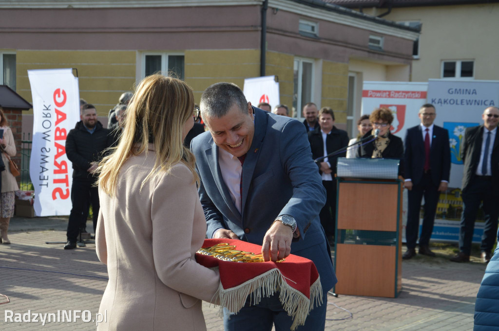 Otwarcie drogi w Brzozowicy Dużej