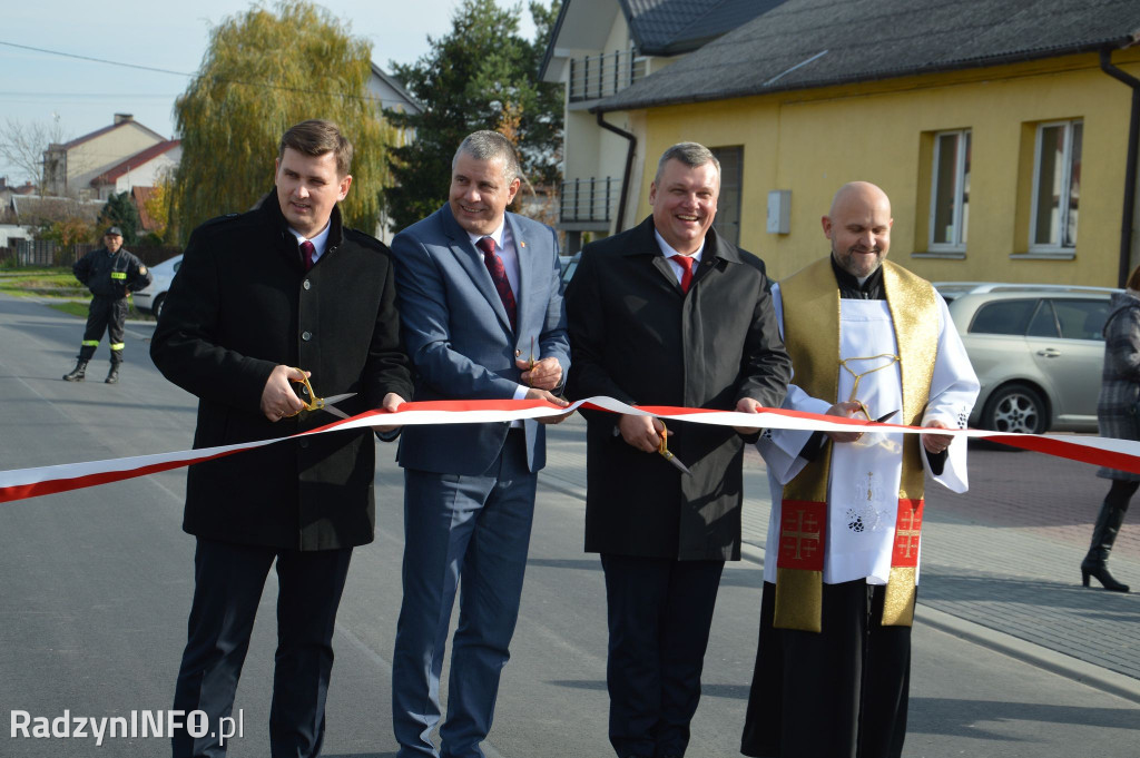 Otwarcie drogi w Brzozowicy Dużej