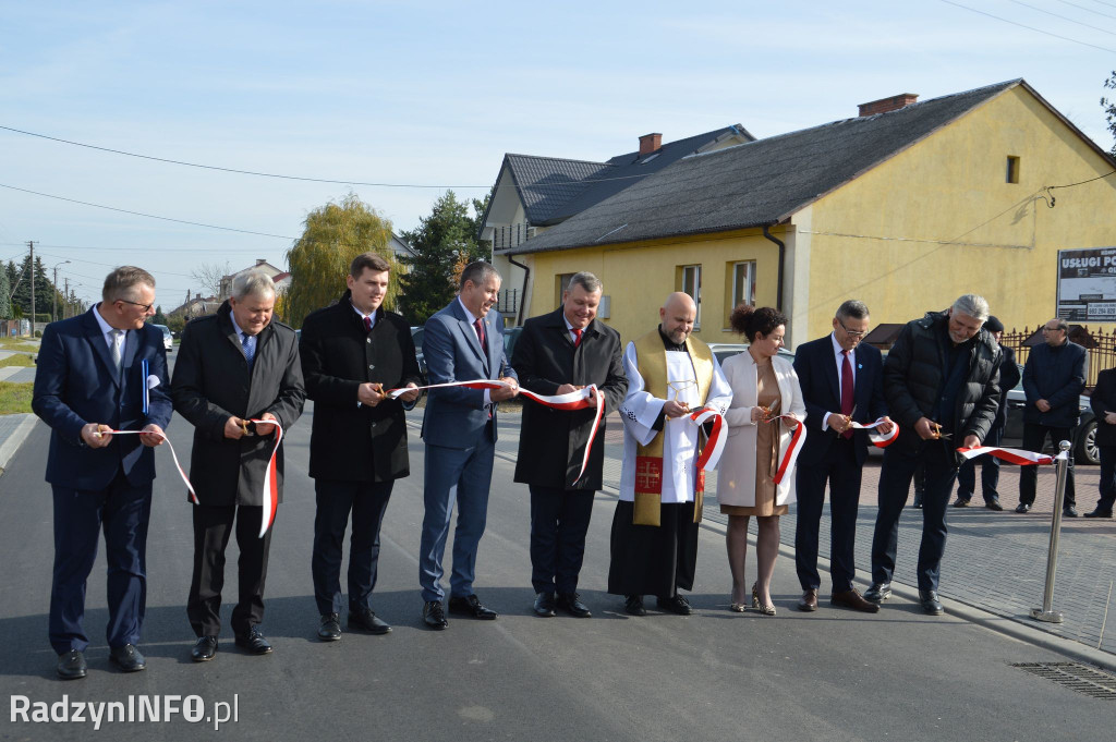 Otwarcie drogi w Brzozowicy Dużej