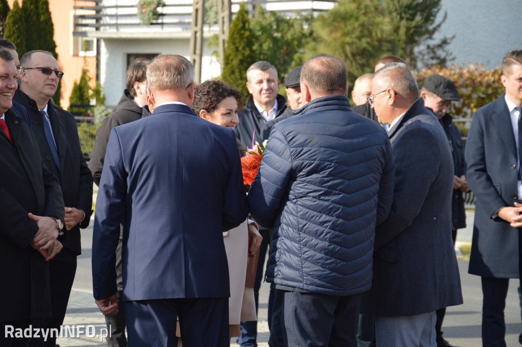 Otwarcie drogi w Brzozowicy Dużej