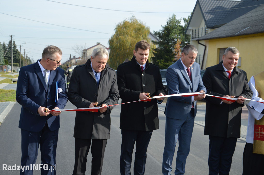 Otwarcie drogi w Brzozowicy Dużej
