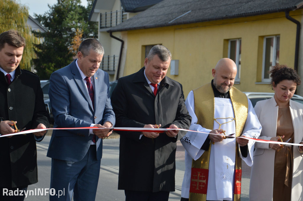 Otwarcie drogi w Brzozowicy Dużej