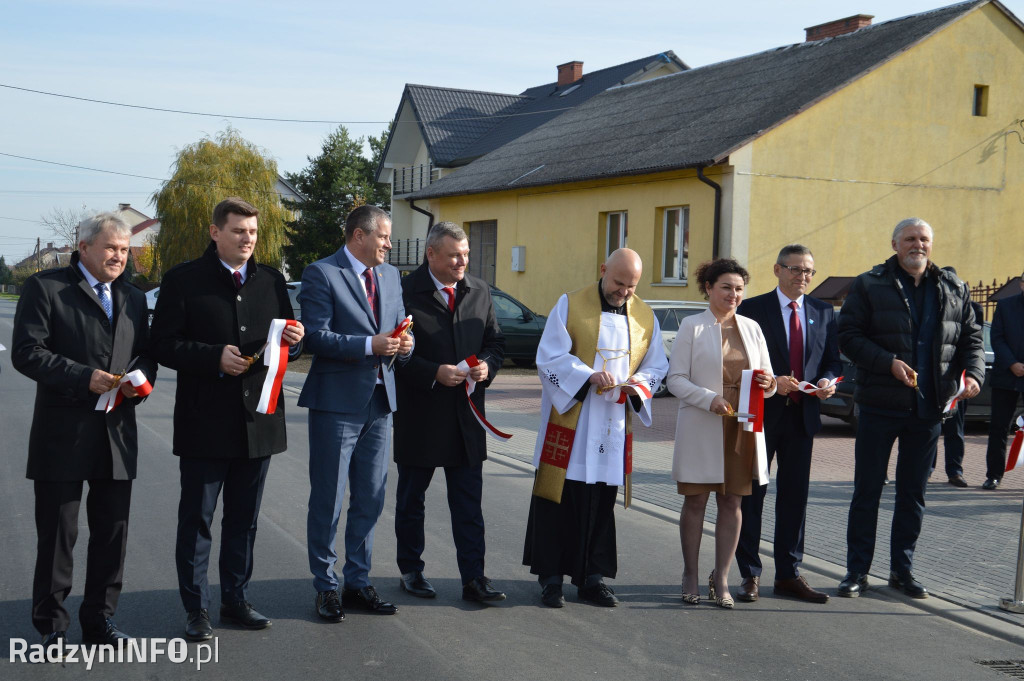 Otwarcie drogi w Brzozowicy Dużej