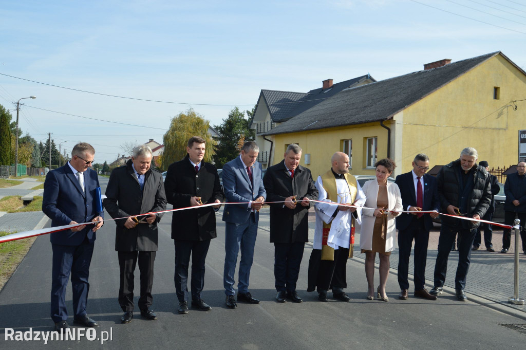 Otwarcie drogi w Brzozowicy Dużej