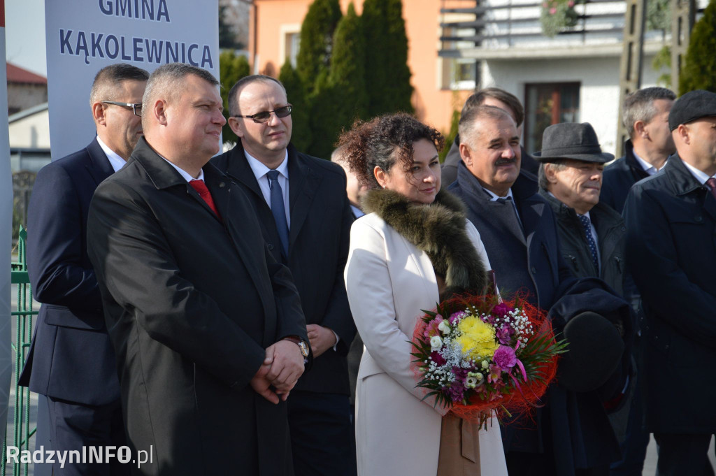 Otwarcie drogi w Brzozowicy Dużej