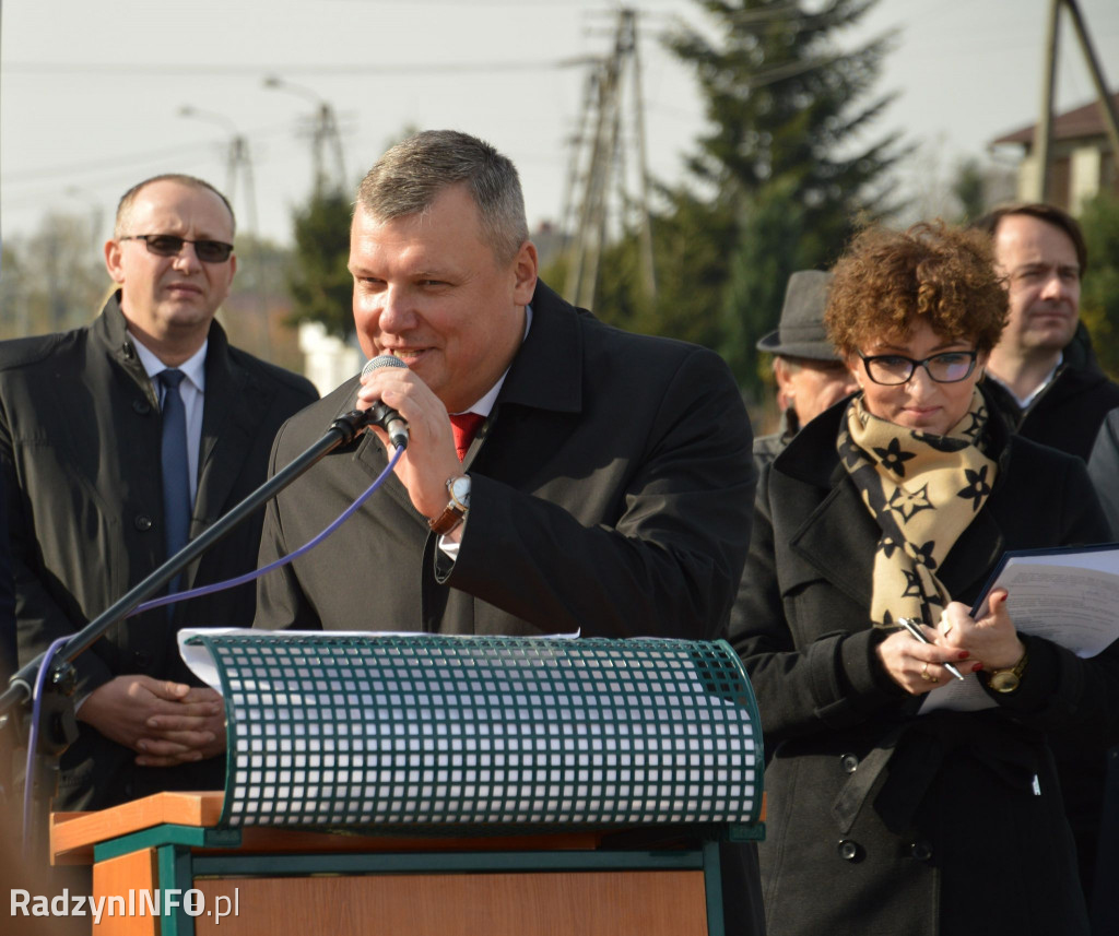 Otwarcie drogi w Brzozowicy Dużej