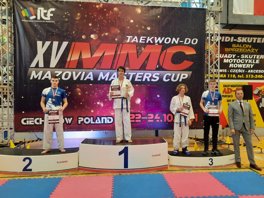 Zawodnicy RSC Taekwon-do na turnieju w Ciechanowie