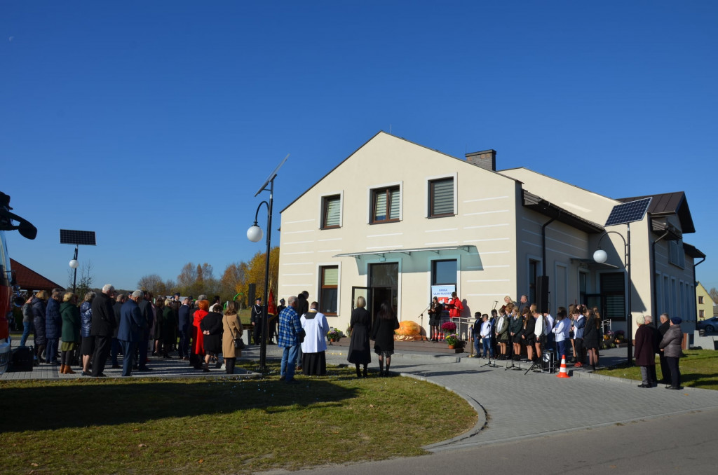 Otwarcie centrum społeczno-kulturalnego w Sobolach