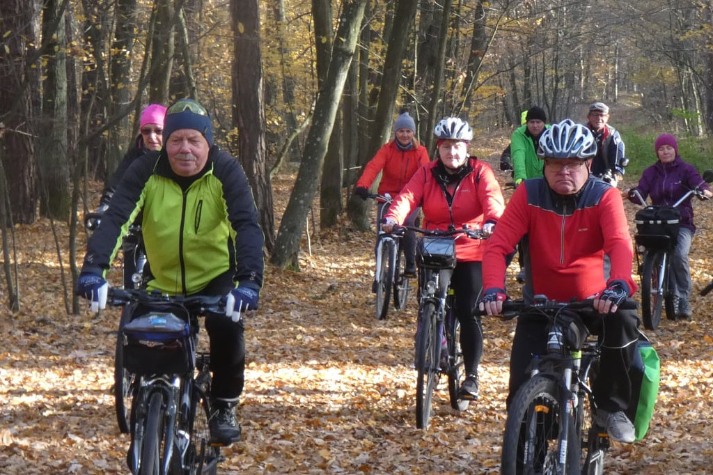 Październikowe wyjazdy Radzyńskiej Grupy Rowerowej