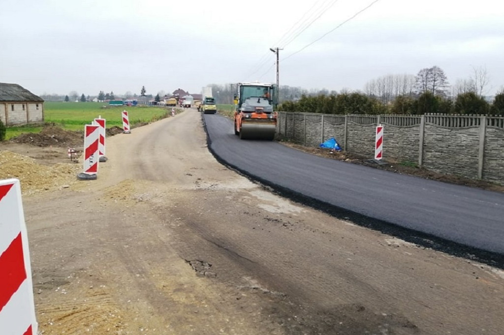 Przebudowa drogi z Marynina do Wohynia