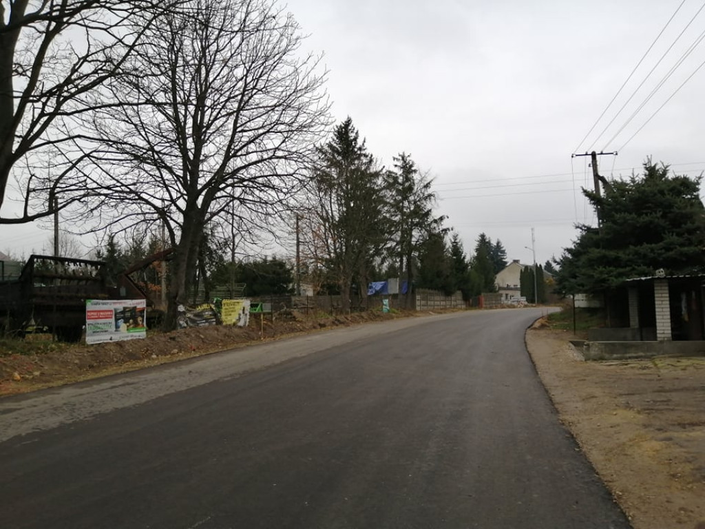 Przebudowa drogi z Marynina do Wohynia