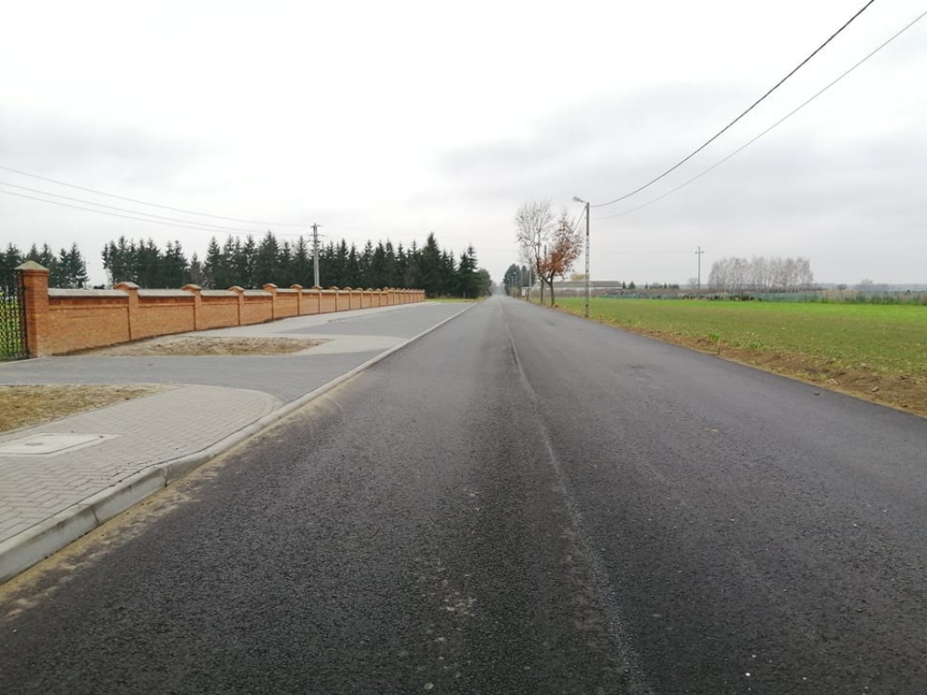 Przebudowa drogi z Marynina do Wohynia